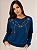 Moletom Feminino Azul Marinho Belle Nuit - Imagem 1