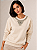 Moletom Feminino Creme Imperial - Imagem 1