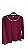 Blusa Feminina Manga Longa Vinho Alessa - Imagem 4