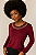 Blusa Feminina Manga Longa Vinho Neiva - Imagem 2