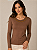Blusa Manga Longa Decote Redondo Arcon Lumina - Imagem 1