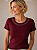 Tshirt Feminina Decote Redondo Vinho Mandy - Imagem 1