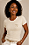 Tshirt Feminina Decote Redondo Renda Lacinho - Imagem 1