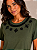 Vestido 100% Algodão Verde Black Bloom - Imagem 2