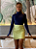 Saia Laura em Courino Premium - Verde - Imagem 2