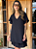Vestido Iza com Manga e Dupla Camada - Imagem 1