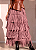 Saia Franjas Boho Midi - Imagem 10