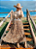 Saia Franjas Boho Midi - Imagem 5