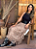 Saia Franjas Boho Midi - Imagem 4