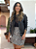 Saia Laura  Animal Print em Tecido Marant - Imagem 3