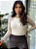 Blusa em Tule Texturizado - Imagem 1