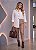 Skinny Duda em Couro PU com Lycra Resinada - Imagem 2