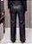 Calça Elegance Wide Leg em Couro PU com Lycra Corte Reto - Imagem 2