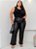Calça Elegante Couro PU com Lycra Corte Reto - Imagem 8