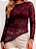 Blusa em Renda Assimétrica sem Gola - Imagem 1
