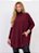 Blusa Poncho Modal de Lã Importado - Imagem 1