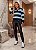 Blusa Polo Tricot Clássica Listrada - Imagem 2