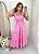 Vestido Lorena Lastex Longo com Alça Ciganinha - Imagem 1