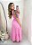 Vestido Lorena Lastex Longo com Alça Ciganinha - Imagem 2