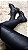 Calça Skinny Laura - Plus Size - Malha Nobre Legítima atrás - Frente em Courino Premium - Zíper no Cós - Zíper nas Barras - Sem Bolso Traseiro - Imagem 2