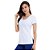 Blusa T-Shirt Slit Básica Branca CAJUBRASIL - Imagem 1