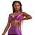 Top Fitness Atletika Power Roxo Neon CAJUBRASIL - Imagem 1