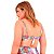 Busto Avulso Plus Size Efeito Transpassado Preto NEW BEACH - Imagem 3