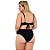 Biquíni Plus Size Detalhe Roletê Preto NEW BEACH - Imagem 2