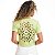 Blusa T-Shirt Feminina Flower Verde Neon CAJUBRASIL - Imagem 2