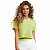 Blusa T-Shirt Feminina Flower Verde Neon CAJUBRASIL - Imagem 2