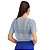 Cropped Fitness Básico Telinha Azul Sky CAJUBRASIL - Imagem 2