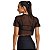 Cropped de Tule Preto CAJUBRASIL - Imagem 2