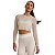 Cropped de Tule Manga Longa Off White CAJUBRASIL - Imagem 1