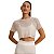 Cropped de Tule Off White CAJUBRASIL - Imagem 1