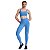 Conjunto Top 2 em 1 Empina Bumbum Canelado Azul Celeste CAJUBRASIL - Imagem 1