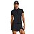 Conjunto Polo e Short Saia UV Dry Preto CAJUBRASIL - Imagem 1