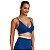 Conjunto NZ Costas Cruzadas e Compressão Azul Blue Jeans CAJUBRASIL - Imagem 3