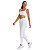 Conjunto Top 2 em 1 Legging Dual Branco CAJUBRASIL - Imagem 2
