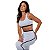 Conjunto Top Legging Bicolor Vivid Branco VESTEM - Imagem 3