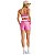 Conjunto Atlanta Elástico Logo Rosa Milkshake CAJUBRASIL - Imagem 6