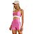 Conjunto Atlanta Elástico Logo Rosa Milkshake CAJUBRASIL - Imagem 1