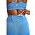 Conjunto Top Bermuda Corrida Pace Pro Azul Celeste CAJUBRASIL - Imagem 4