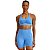 Conjunto Top Bermuda Corrida Pace Pro Azul Celeste CAJUBRASIL - Imagem 2