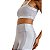 Conjunto Top Legging Pro com Brilho Cinza Cromo CAJUBRASIL - Imagem 3