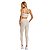 Conjunto Top Legging Pro com Brilho Off White CAJUBRASIL - Imagem 2