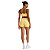 Conjunto Top e Mini Short NY Logo Cós Amarelo Pólen CAJUBRASIL - Imagem 6