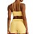 Conjunto Top e Mini Short NY Logo Cós Amarelo Pólen CAJUBRASIL - Imagem 5
