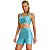 Conjunto Top Short Atletika Glow Bolso Azul CAJUBRASIL - Imagem 1