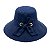 Chapéu Guana UV Proteção Solar Azul Marinho BLUEMAN - Imagem 4