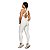 Macacão Jacquard Stronger com Empina Bumbum Branco M&C - Imagem 2